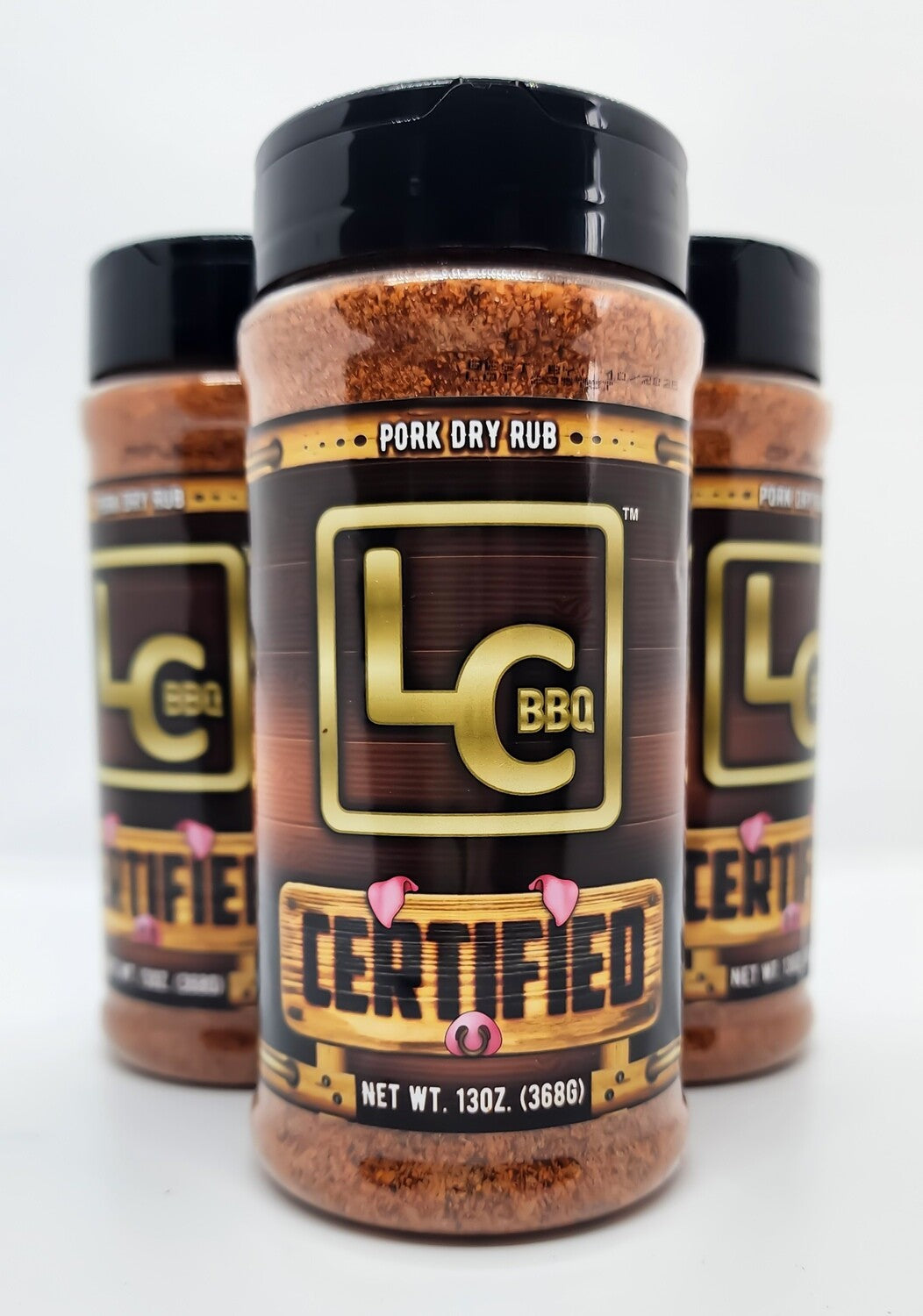 LC BBQ - CERTIFIED PORK DRY RUB