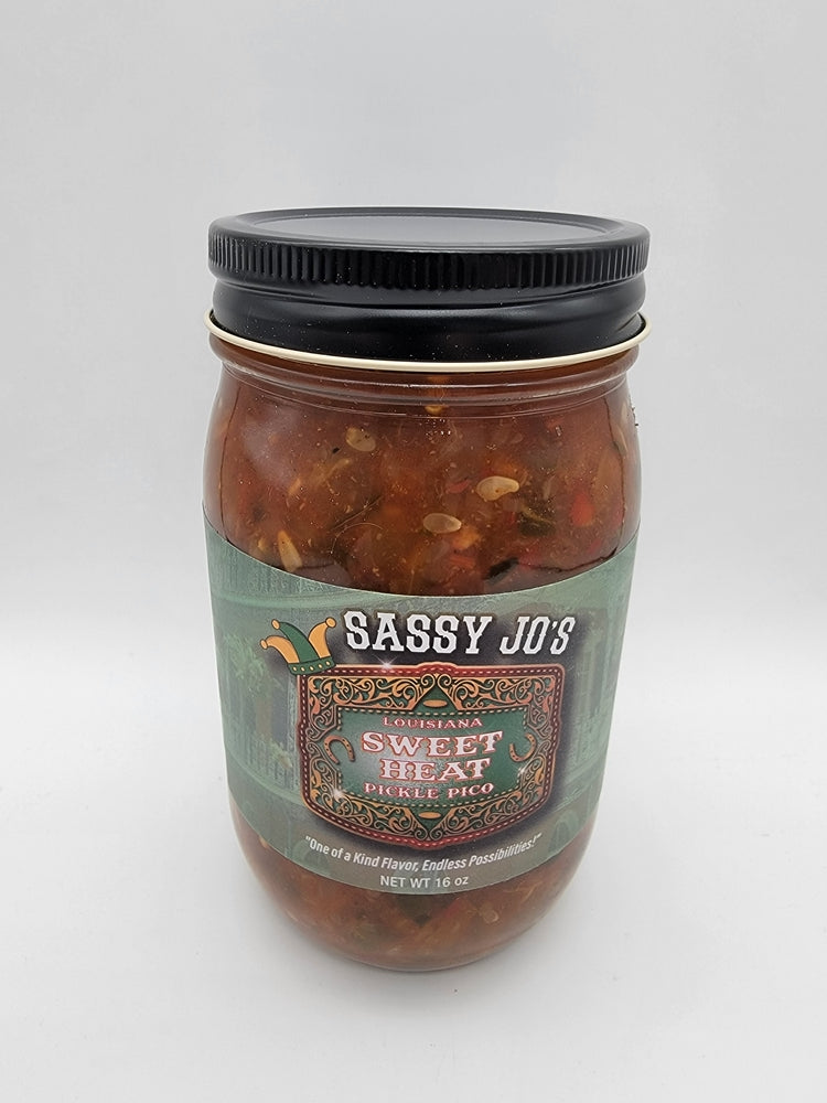 SASSY JO’S - SWEET HEAT PICKLE PICO