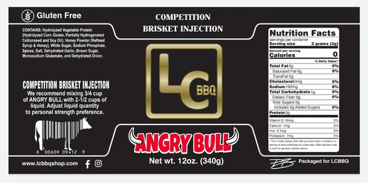 LC BBQ - ANGRY BULL COMPETITION BRISKET INJECTION